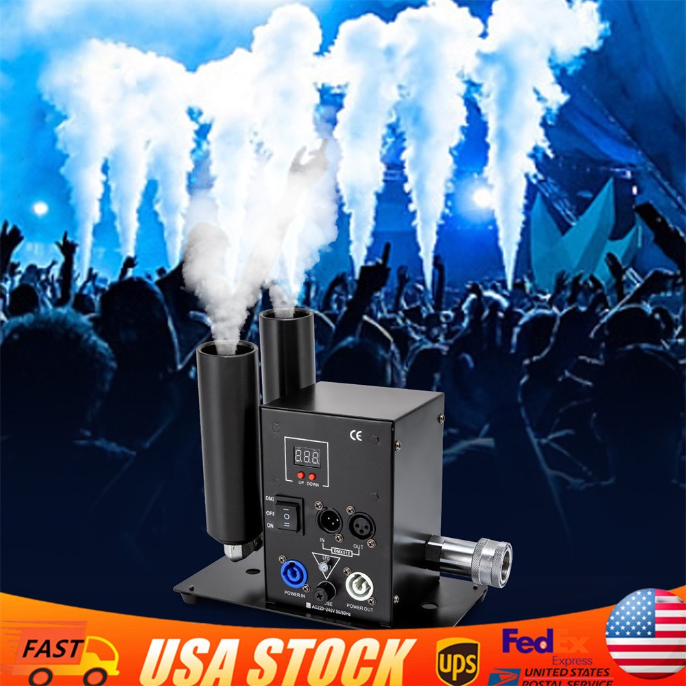 DJ Club Effect C02 Jet Machine Cryo DMX-512 Co2 Party Cannon Fogger Smoke Gun.