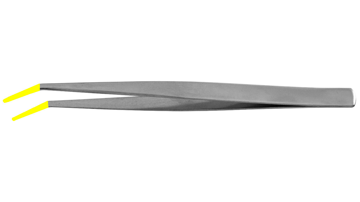 Rubber Tipped Tweezers for Object Placing Special Model Builder Hand Tools 2pk