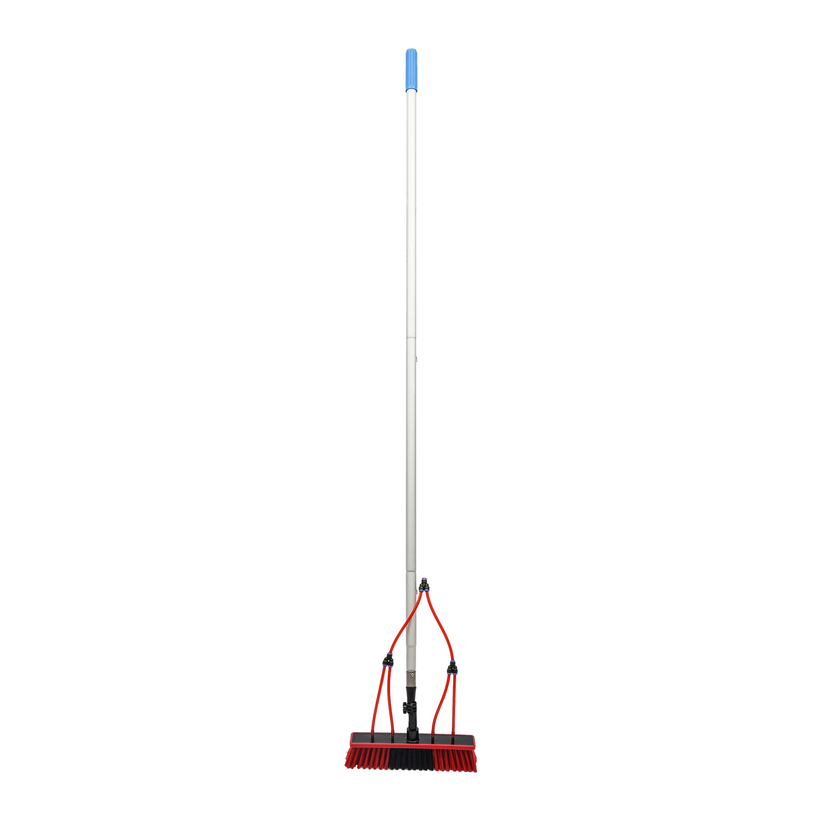 26FT Water Fed Pole Cleaning Brush Tool Kit For Window+Solar Panel Clean Washing