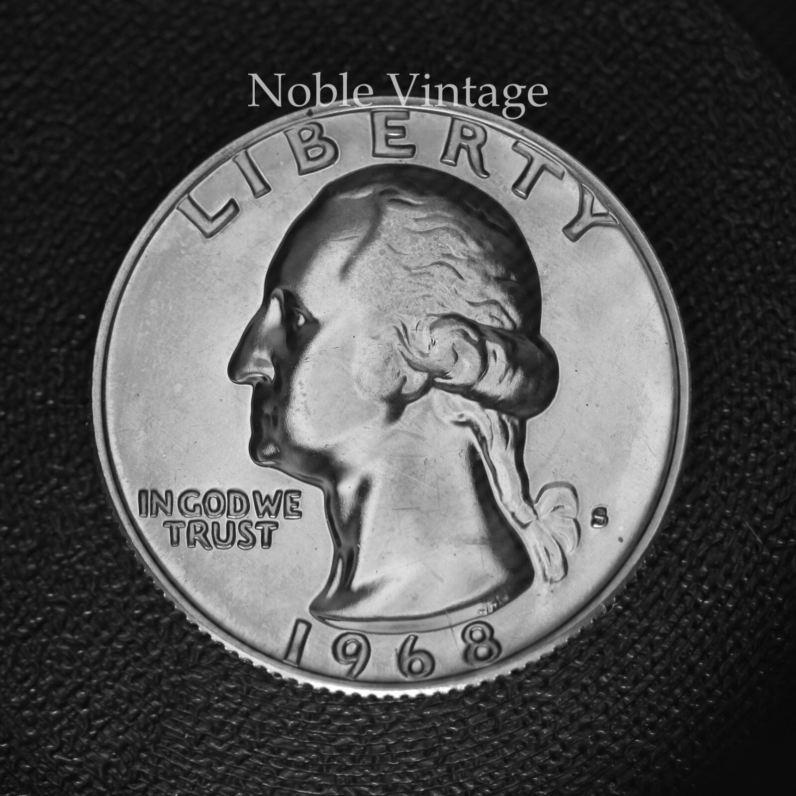 1968 S Proof Washington Clad Quarter - From a Proof Set