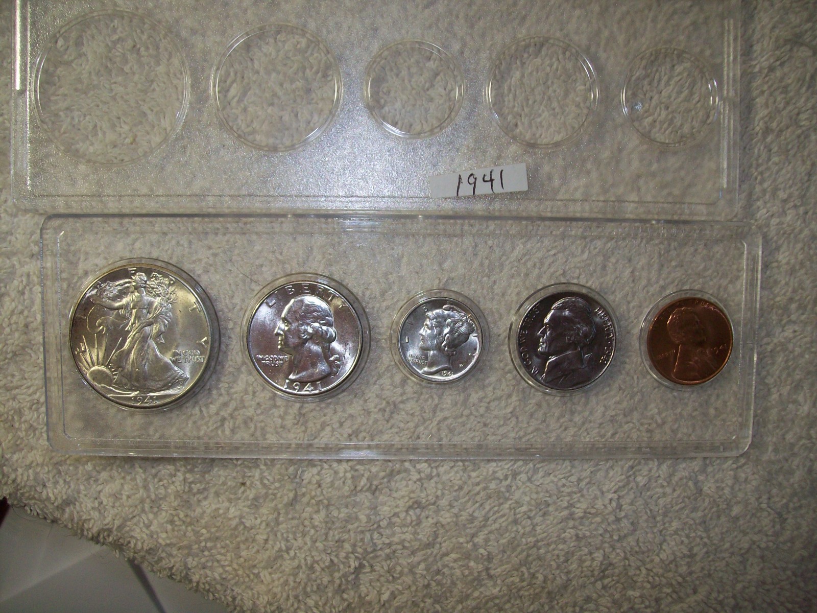 1941 MINT SET UNCIRCULATED PHILADELPHIA MINT