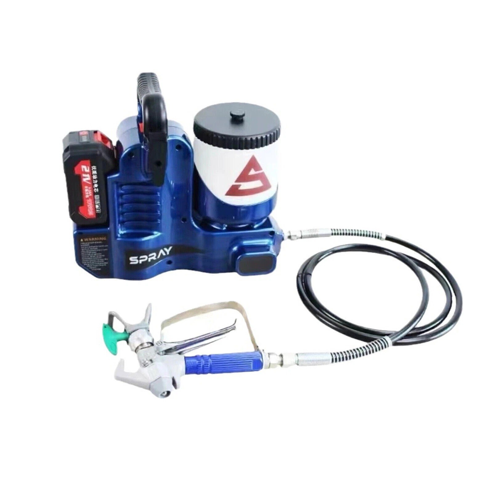 For Makita Airless Paint Sprayer Sprayer for Wall Paints Varnishes 18-21VBatteWH