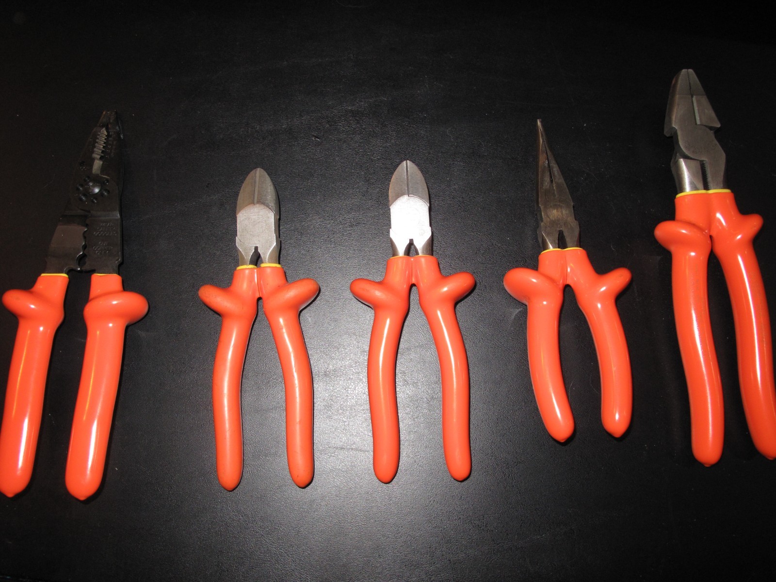 Cementex Tools 5 pc. 1000v insulated pliers set