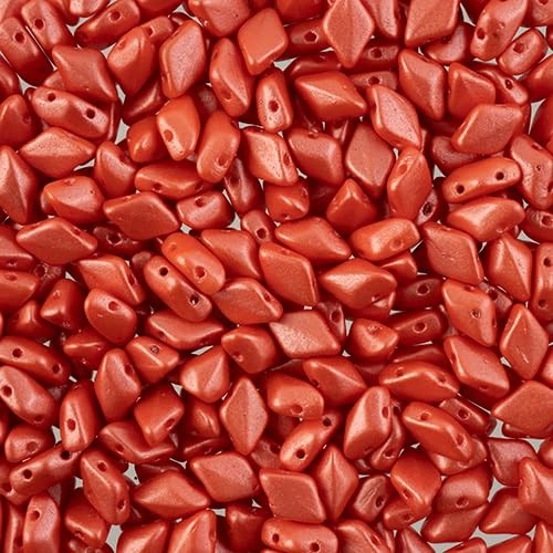 Matubo Czech Gemduo 2-Hole, Pearl Shine Light Coral, 50g