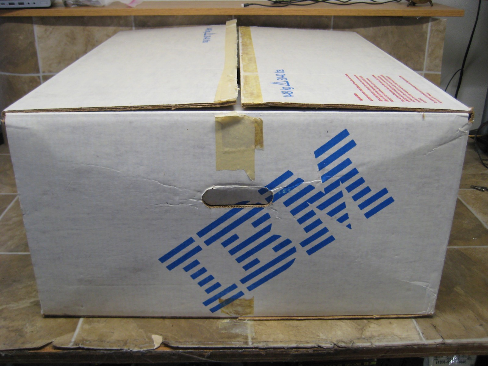 * READ * 1980's IBM Wheelwriter / Typewriter Box - *** Empty Box Only ***