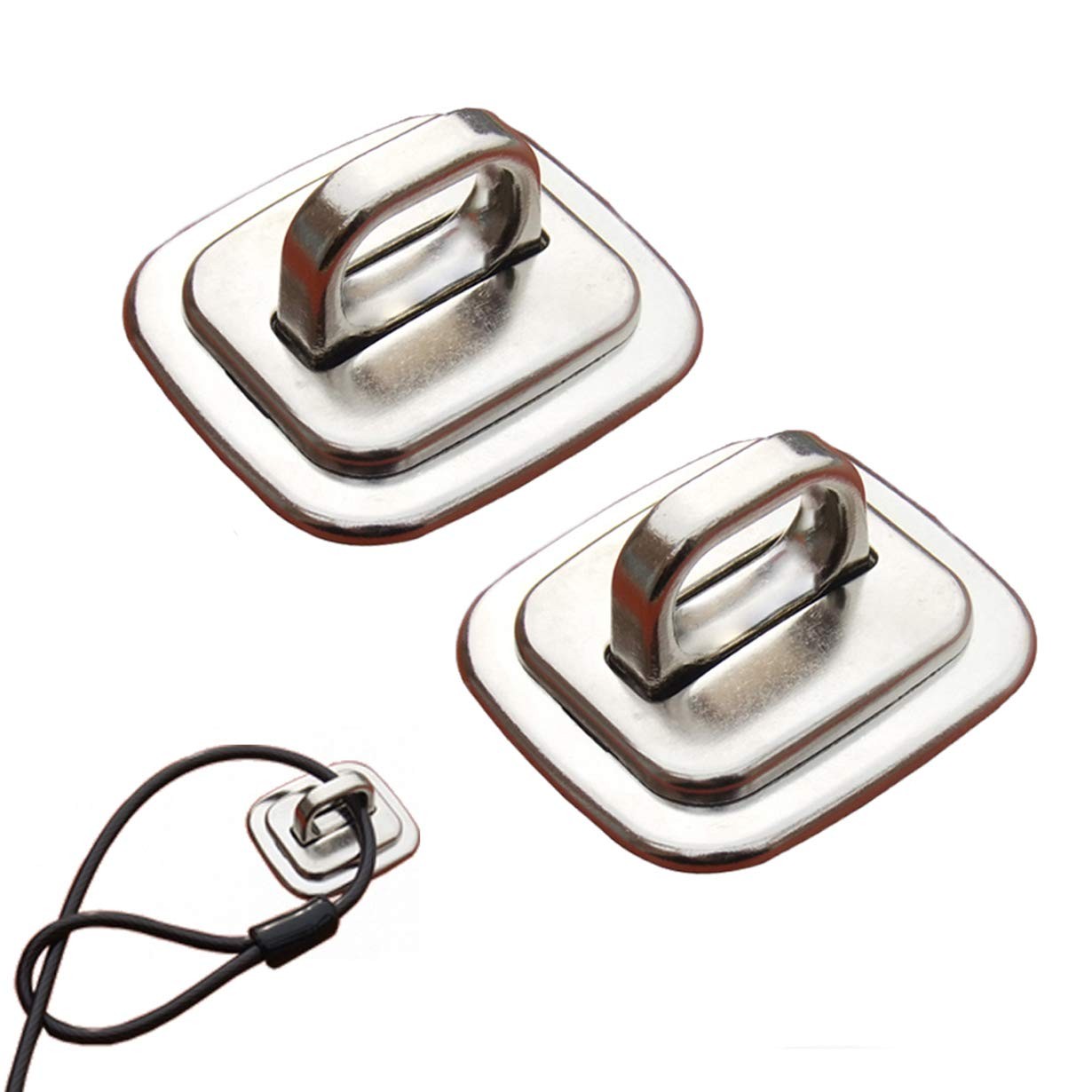 Security Anchor Base Plate Keyed Combination Cable Locks Desk Mount Accessory