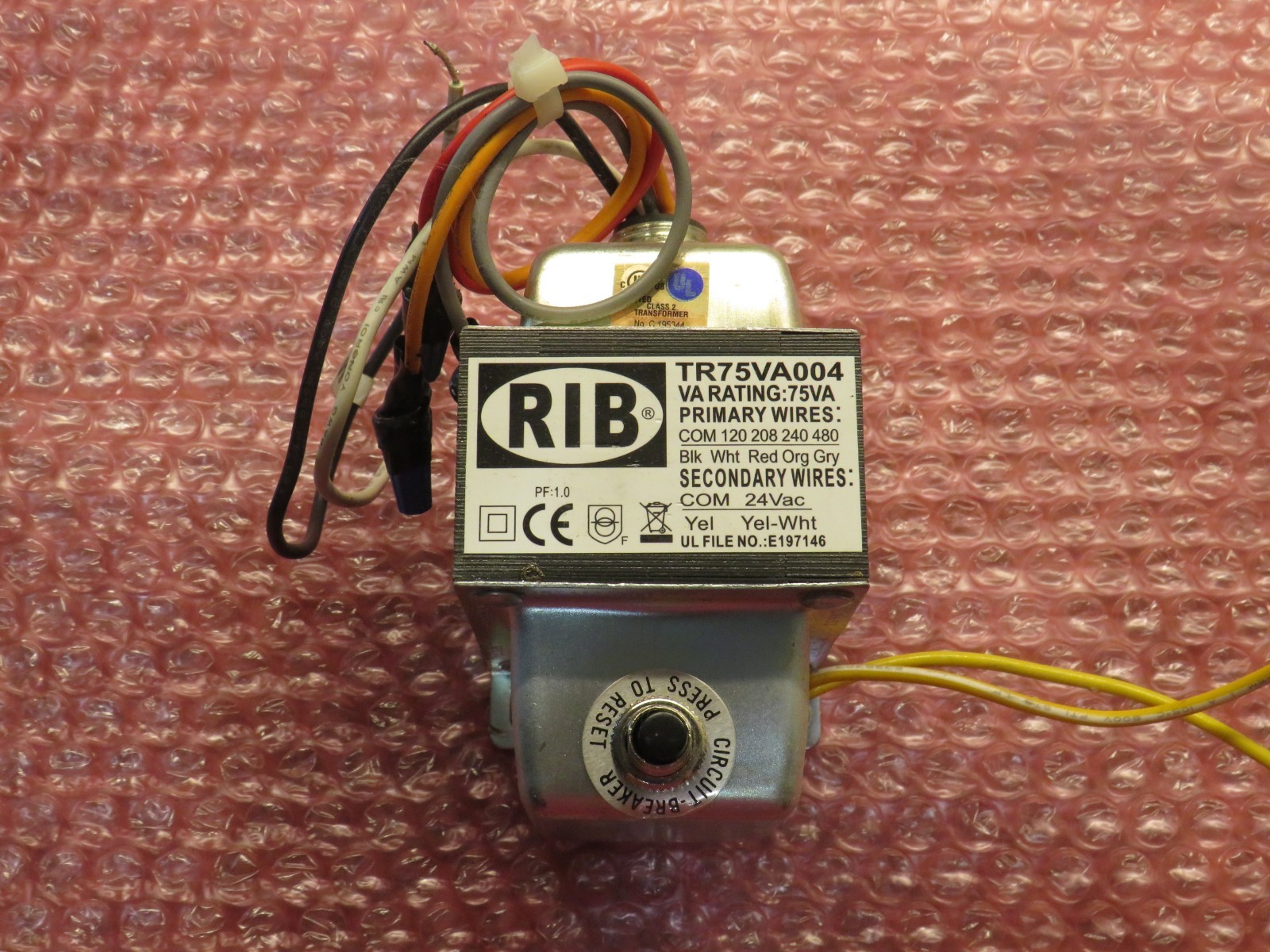 RIB TR75VA004 POWER SUPPLY CHARGER