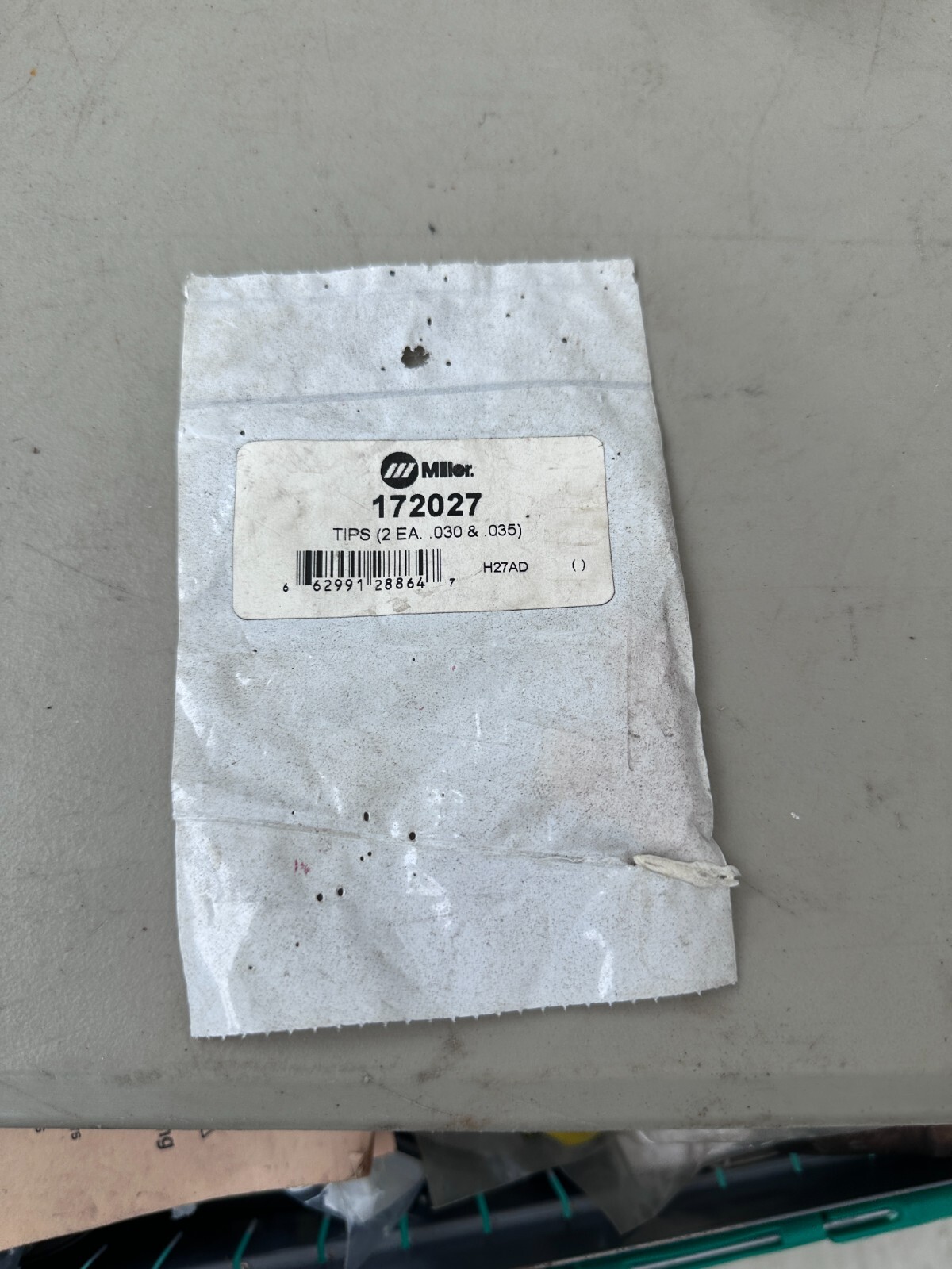 Miller 172027 Tips  for M-25 Gun - 2 Each .030 & .035 - (Lot of 4 total)