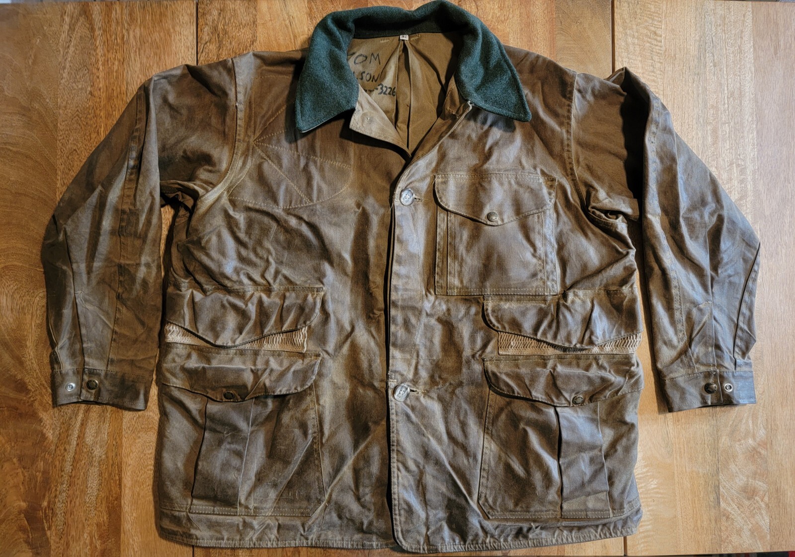 Filson Tin Cloth Original Hunting Coat | Size 42 | Made in USA | Rare | Style 66