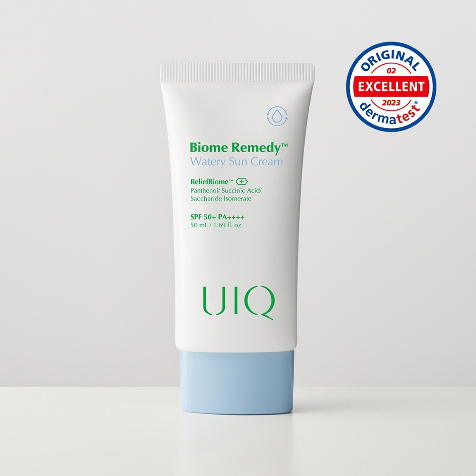 UIQ Biome Remedy™ Watery Sun Cream 1.69oz / 50ml SPF50+ PA++++ K-Beauty
