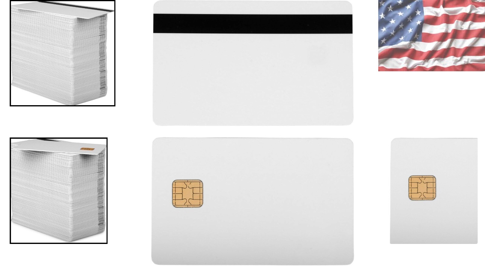 High Security Java JCOP Cards with HICO Magnetic Stripe - Bulk Options Available