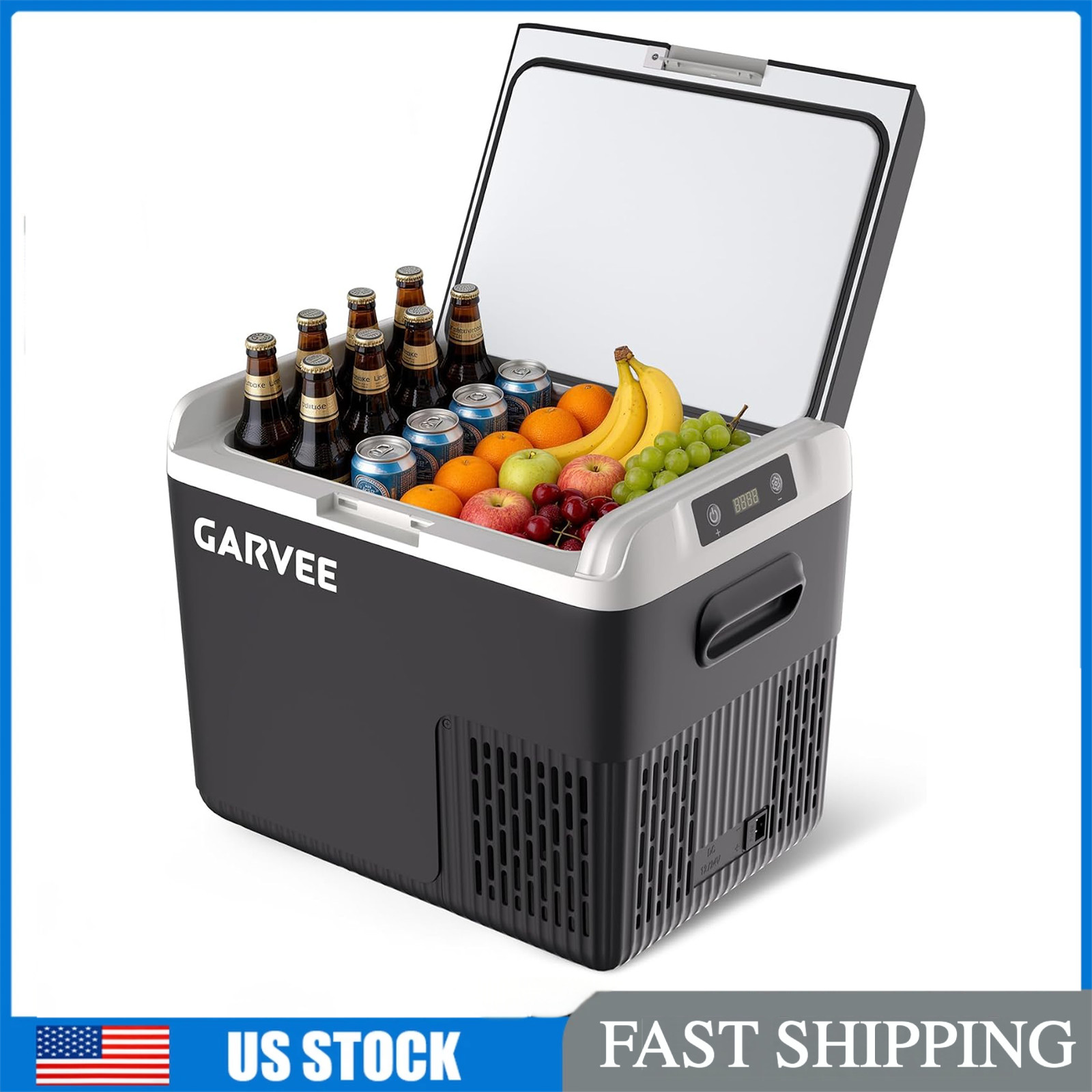 19QT(18L) Car Refrigerator Car Fridge Portable Refrigerator Rapid Freezing