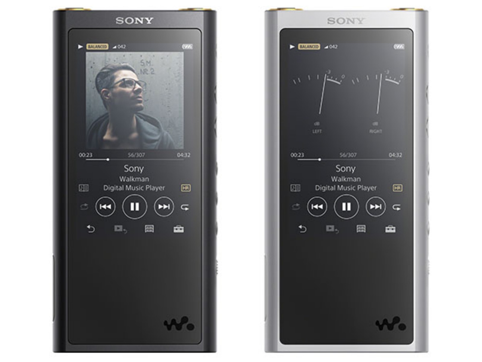 Sony NW-ZX300 Black Hi-Res Walkman 64GB Digital Music Player Bluetooth