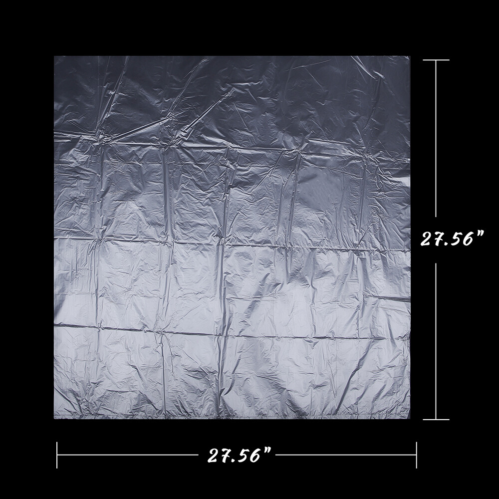 100Pcs Disposable 28"x28" Large Tub Liners for Ionic Detox Foot Bath Tub Basin