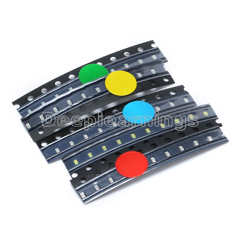 200PCS White 0603 SMD SMT Super Bright LED Brand New