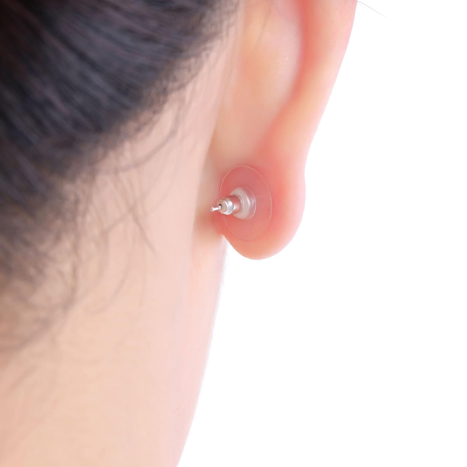 Earring Backs, Kerryjewl 100pcs Flat Backs for Copper Silver