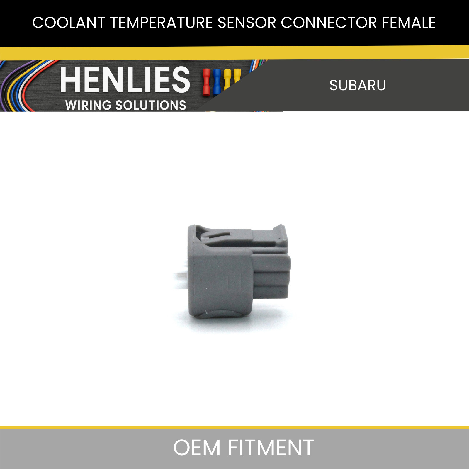 Subaru - Coolant Temperature Sensor Connector Female