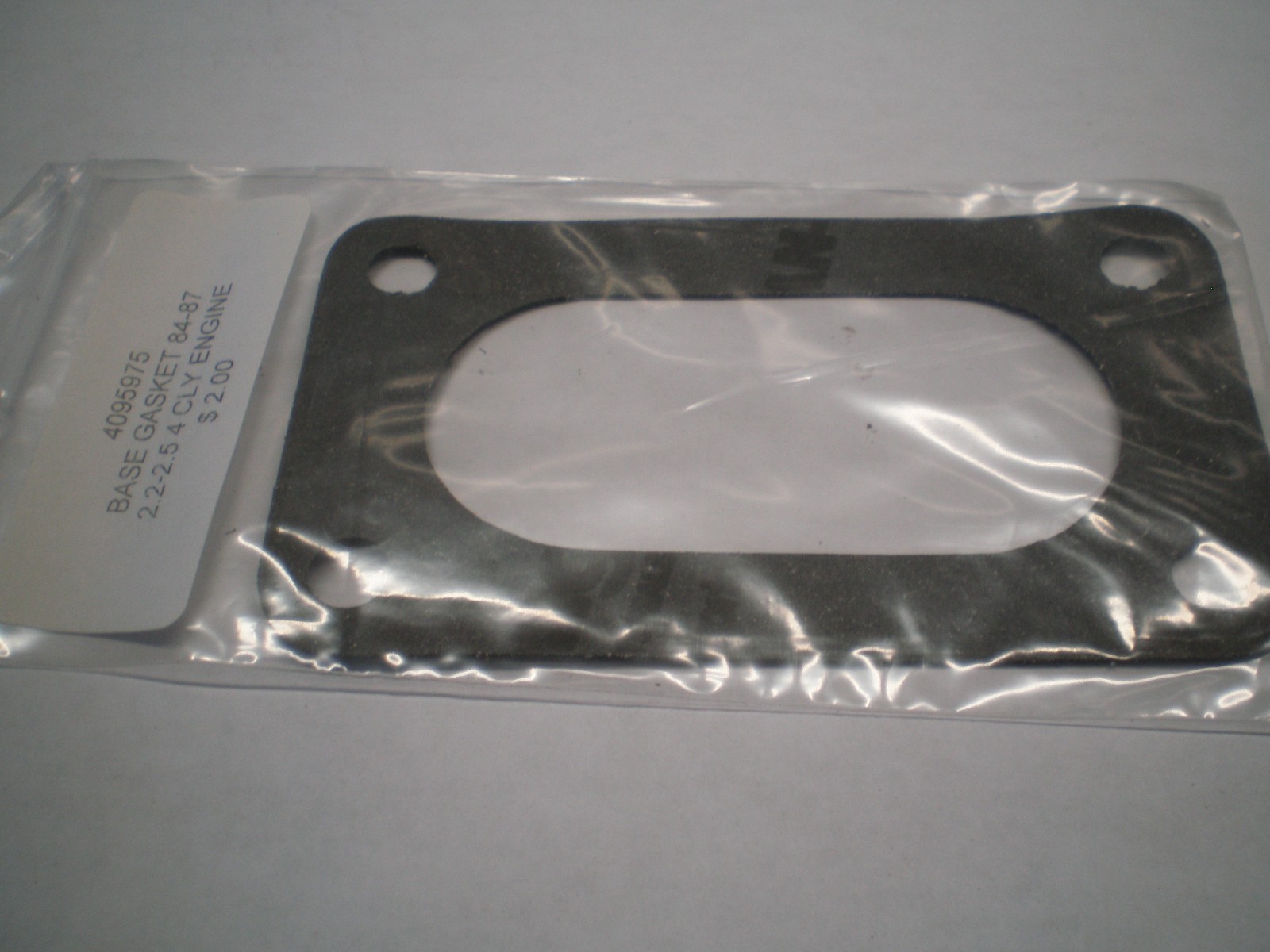 Mopar carb base gasket # 4095975.. fits 84-87 2.2-2.5 4 cly engines