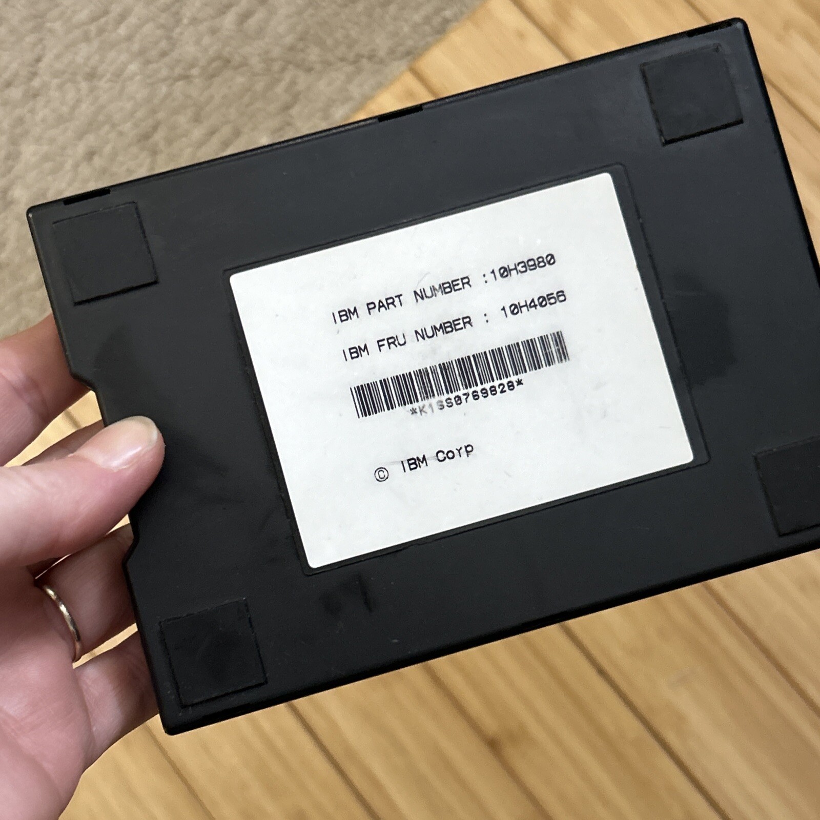 IBM 10H3980 ThinkPad External Floppy Disk Drive No Cable
