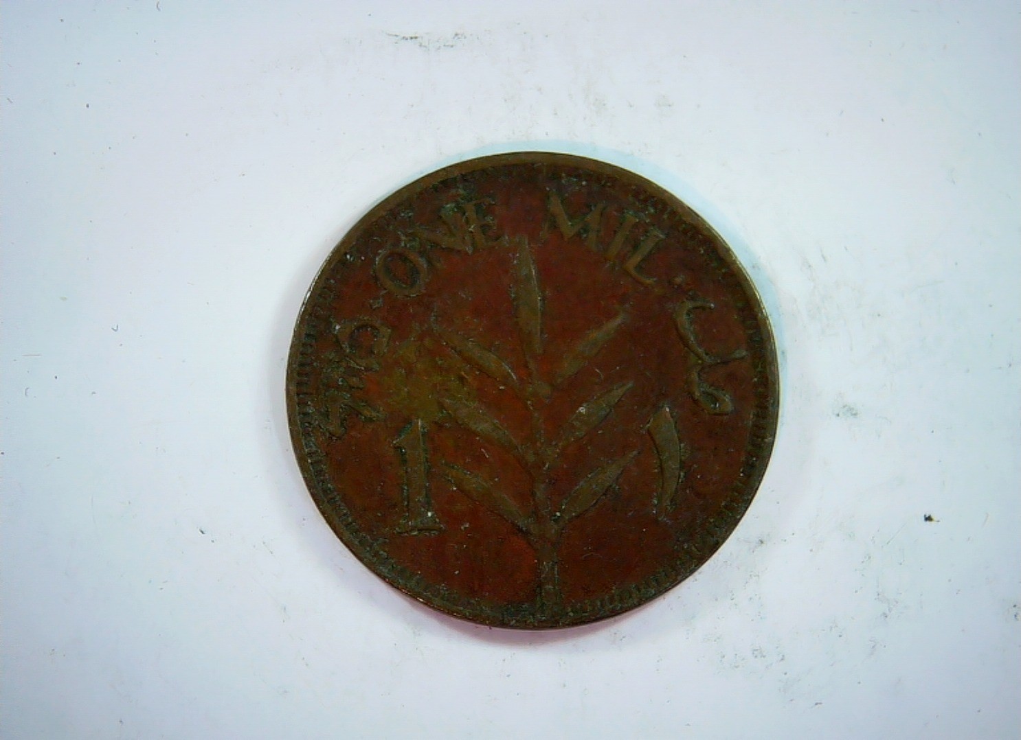 Palestine (British Mandate) 1927 1 Mil Palestine (British Mandate) mil coinage C