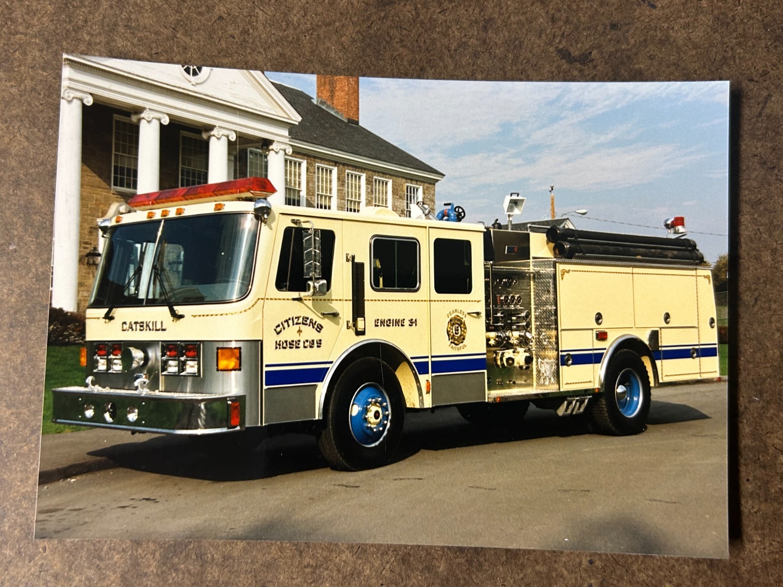 Catskill NY 1991 Ottawa Beck pumper Fire Apparatus Photo A63