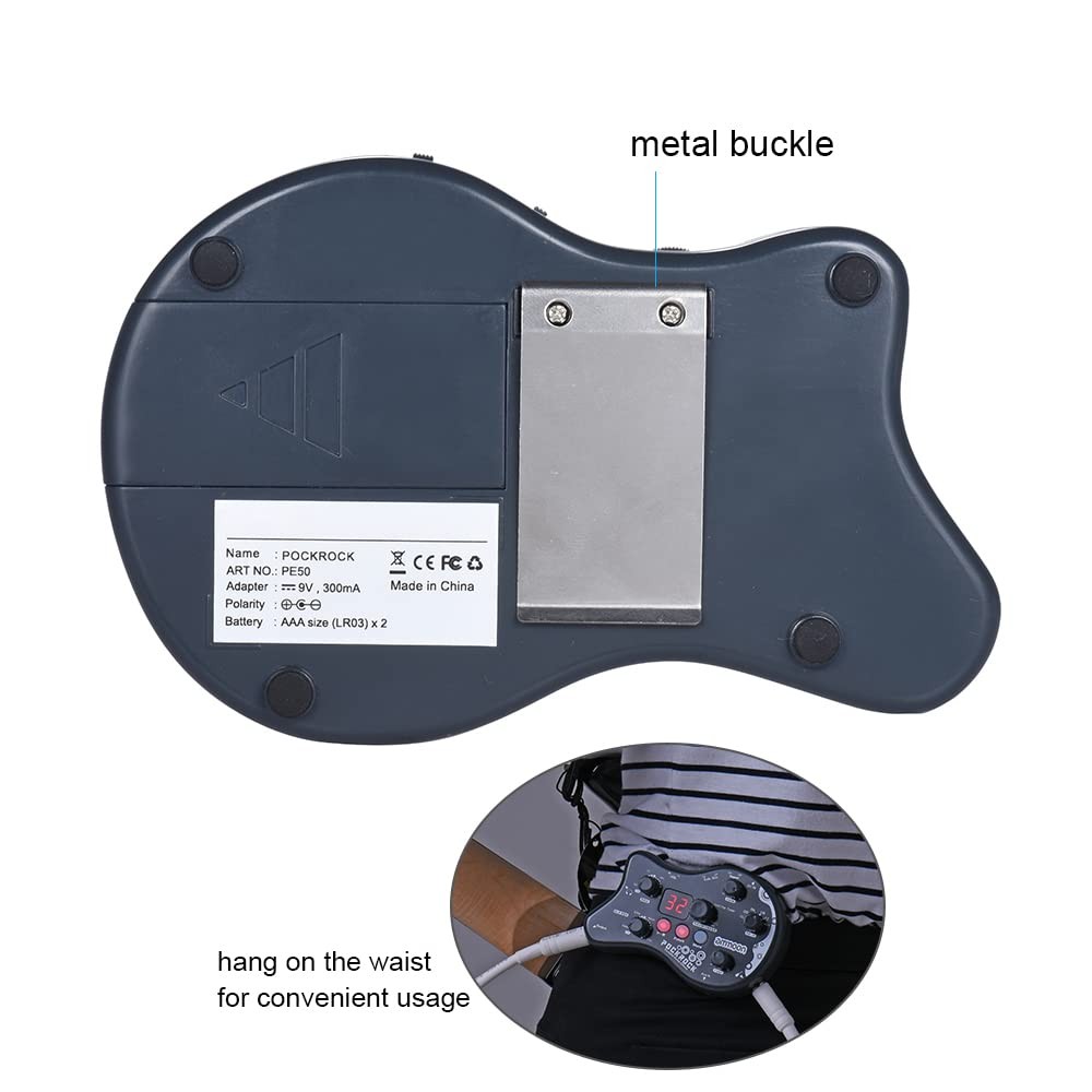 Guitar Distortion Pedal Delay Guitar Pedal Portable Guitar Multi-effects Proc...