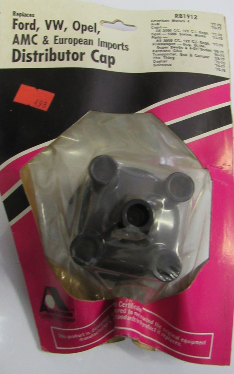 AMPCO DISTRIBUTOR CAP VW Volkswagen # RB1912 Ford AMC Opel Ghia Bus Audi Capri