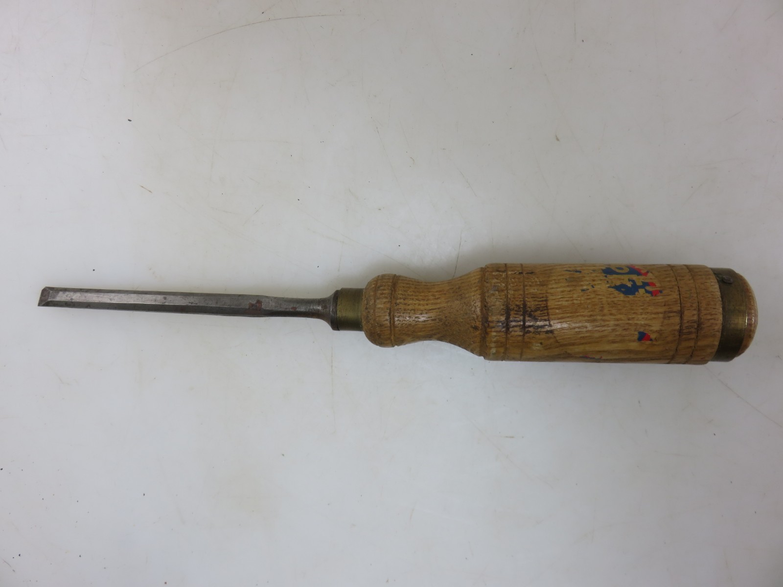 Petko Wood Handle Chisel 1/4" Vintage England