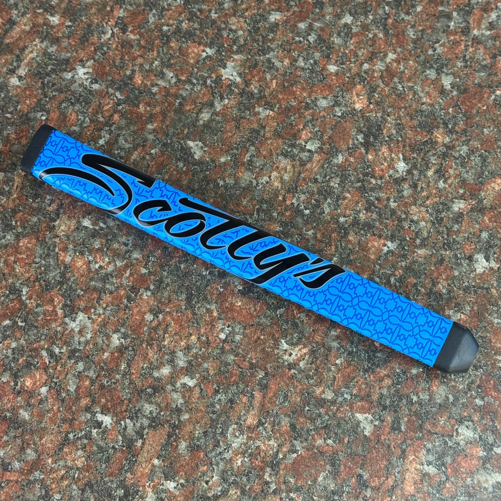 Scotty Cameron Custom Shop Turbo Blue & Black Large Paddle Putter Grip