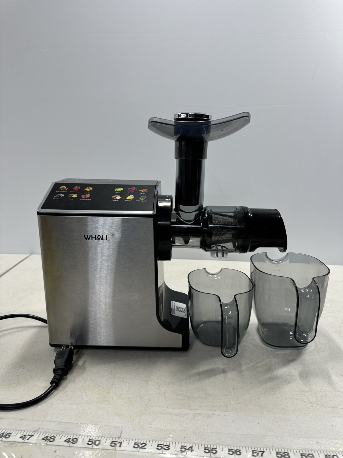 Wall Masticating Slow Juicer Professional Stainless Juicer Machines Touchscreen