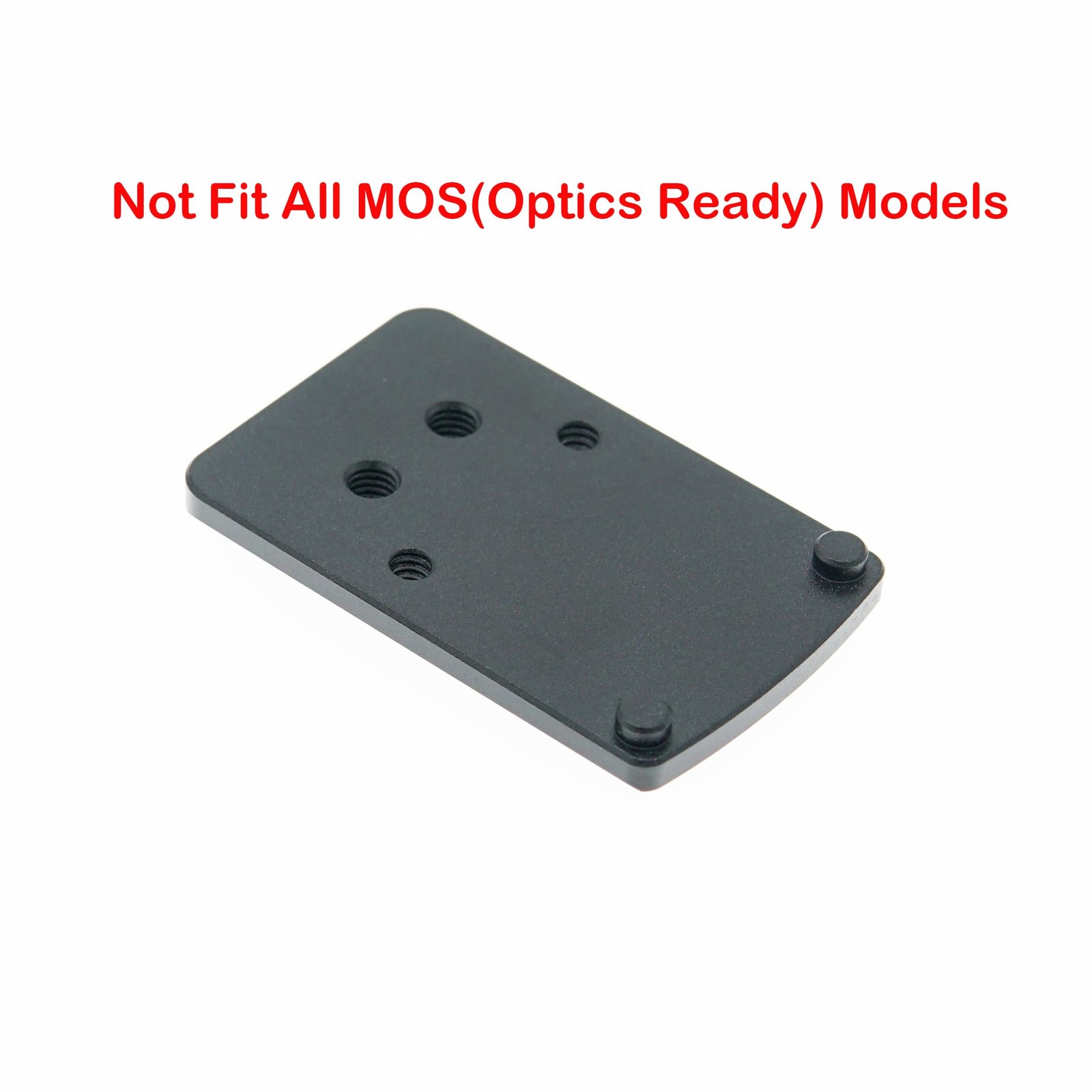 DPP Titanium Rear Sight Dovetail Mount Compatible with Glock One Size, Black