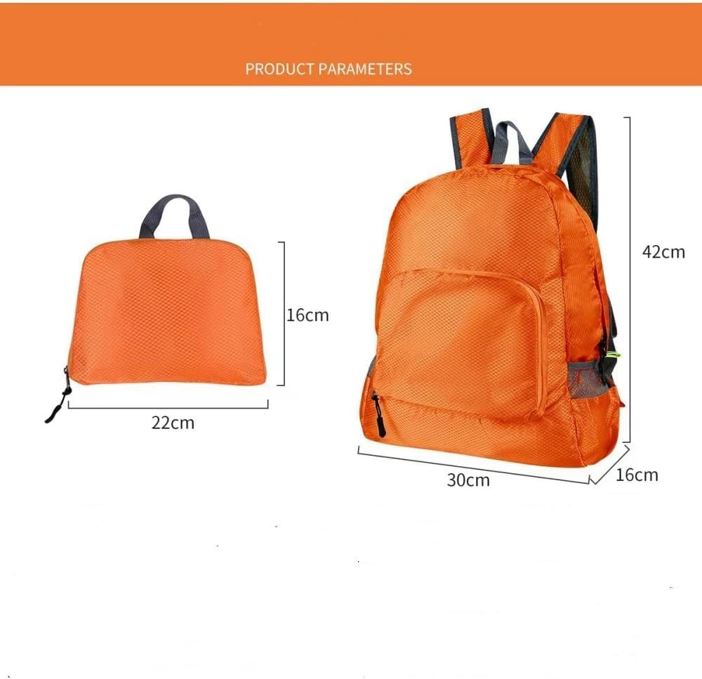 Lightweight Foldable Backpack Outdoor Mountaineering Bag Travel Backpack Bag Gre
