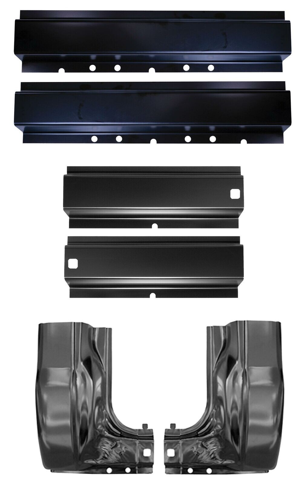 Front Rear Rocker Panel Cab Corner CREW CAB 99-16 Ford Super Duty F250 F350 KIT