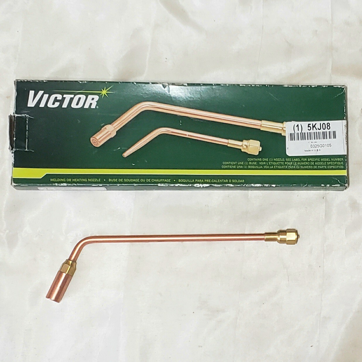 Victor 4-MFA-J Rosebud Heating Torch Tip Fits-J J28 J100C SKH7A J27 Uniweld 71
