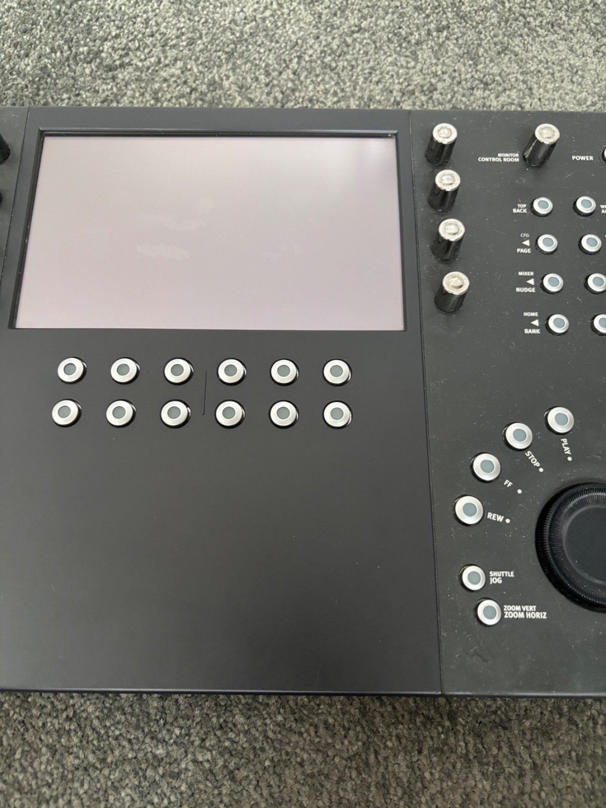 Avid Artist Control EuCon Control Surface Touch Screen with Faders UNTESTED