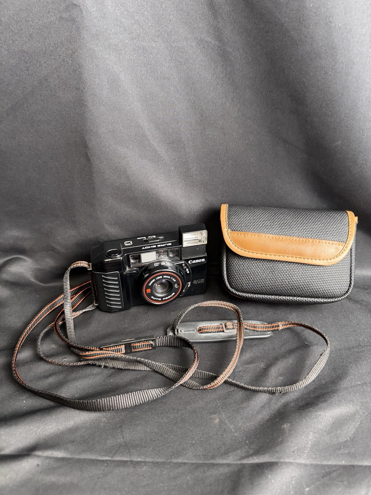 Vintage Canon Sure Shot AF35M II 35mm Point Shoot Film Camera w/ 38mm f2.8 Lens
