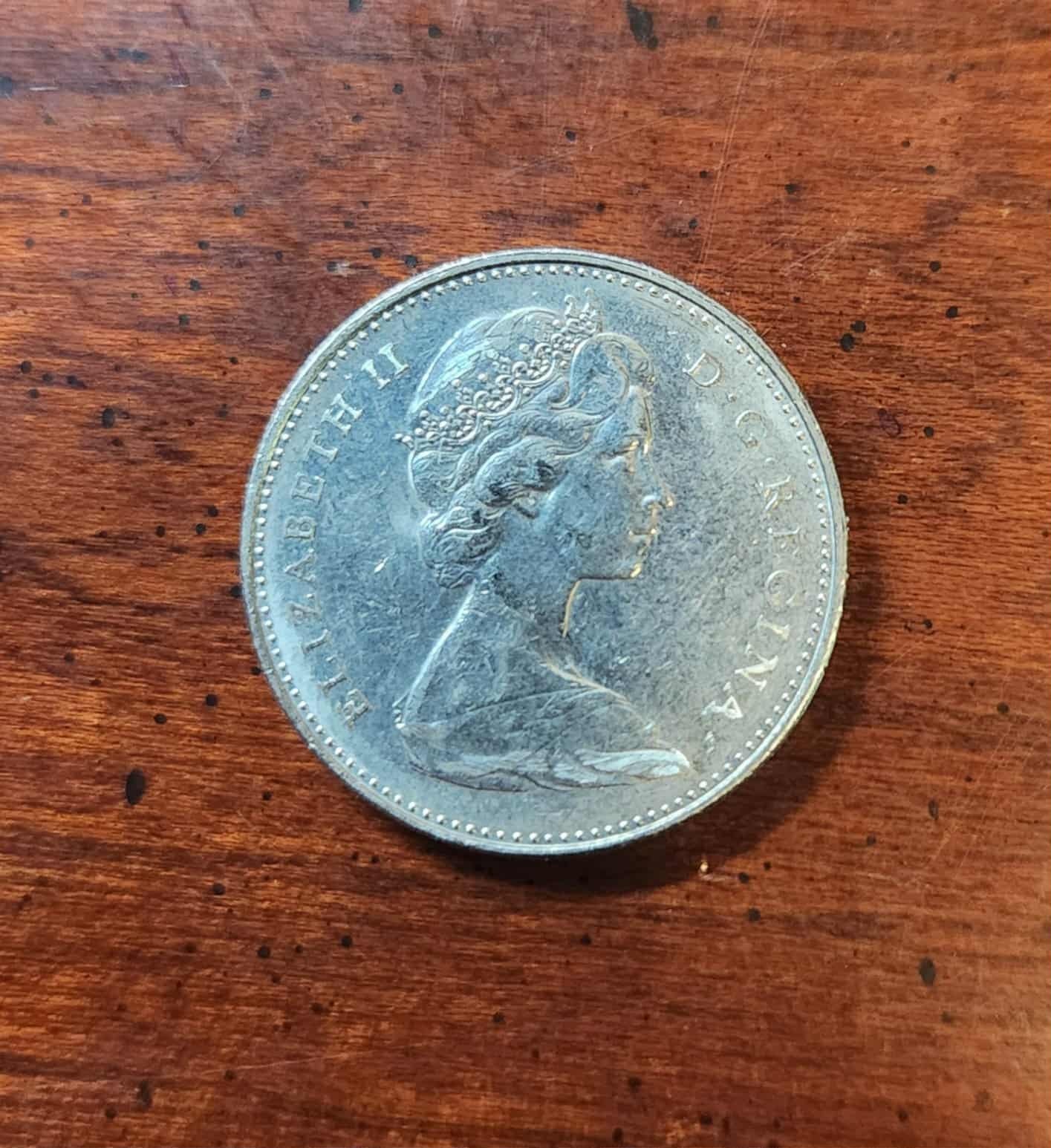 Canada 5 Cents Coin 1977 Queen Elizabeth II