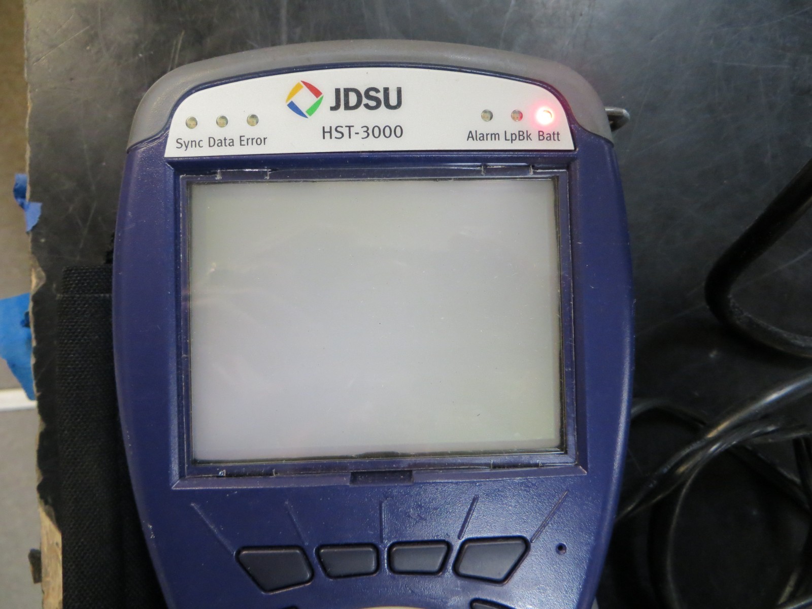 JDSU HST-3000 Handheld Services Tester + Ethernet T1/T3 SIM work great