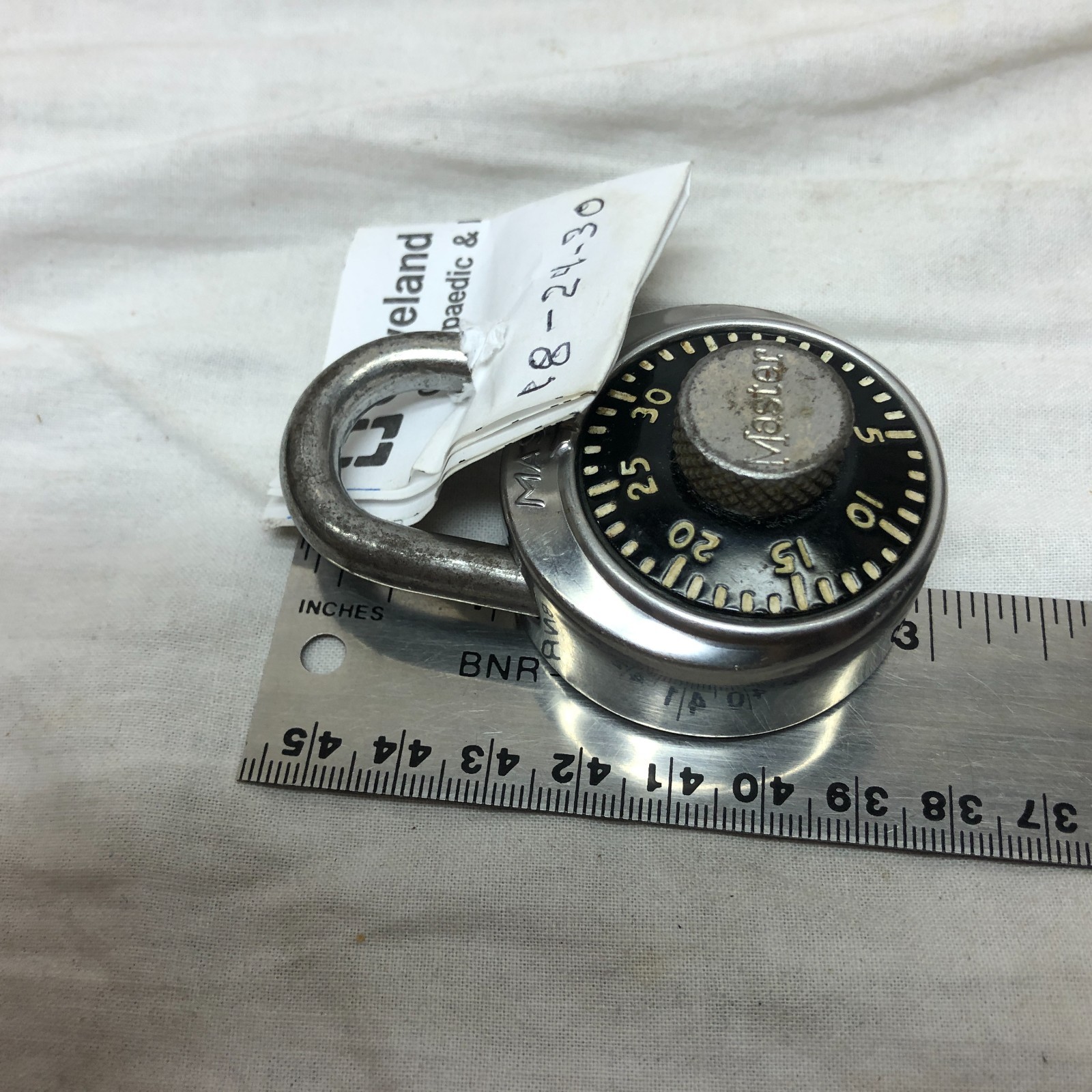 Master Lock Co. Combination Lock with Combo Milwaukee Wisconsin
