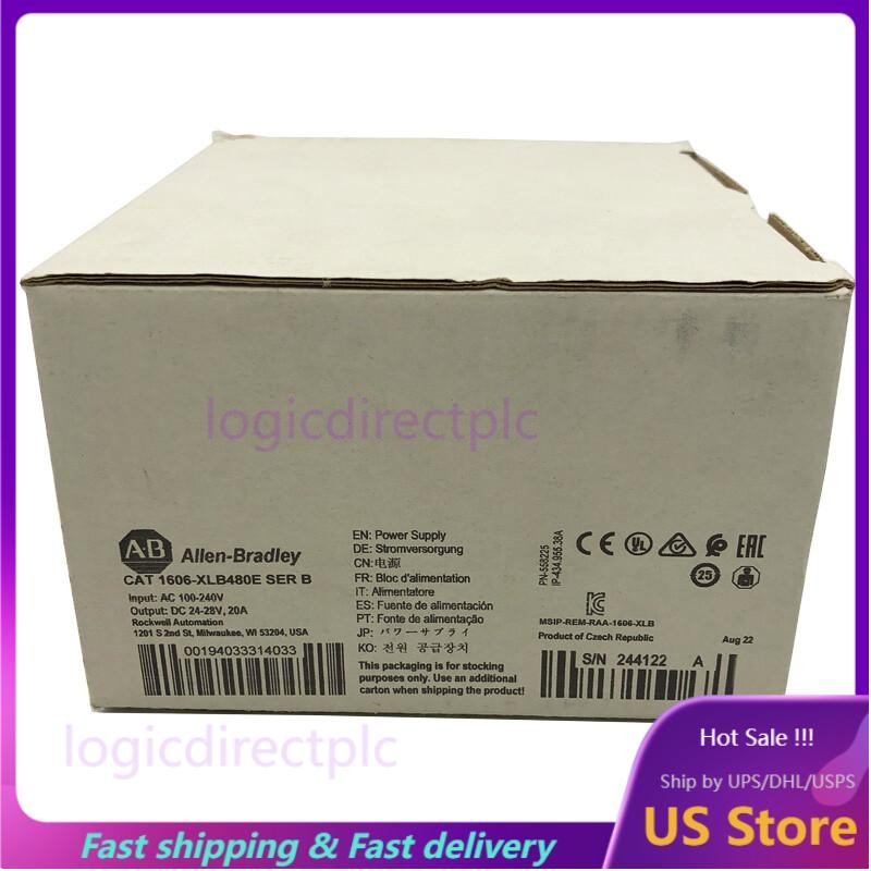 1606-XLB480E New AB Factory Sealed XLB Power Supply 480W 24VDC 20A
