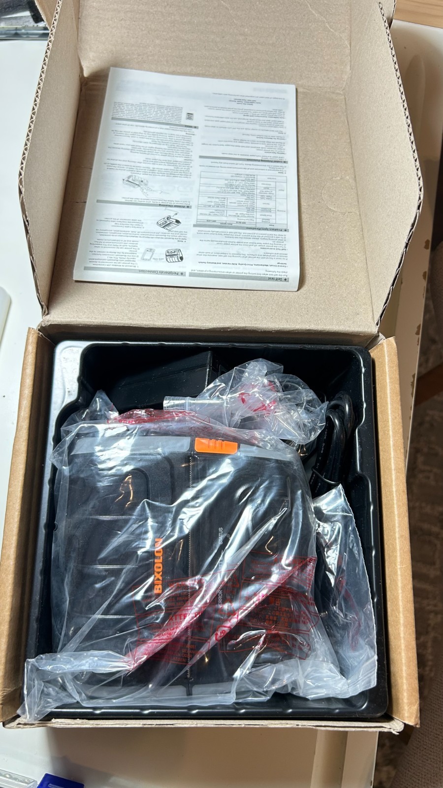Bixolon SPP-R410iK5 Mobile Direct Thermal Print  - Barcode Label Printer