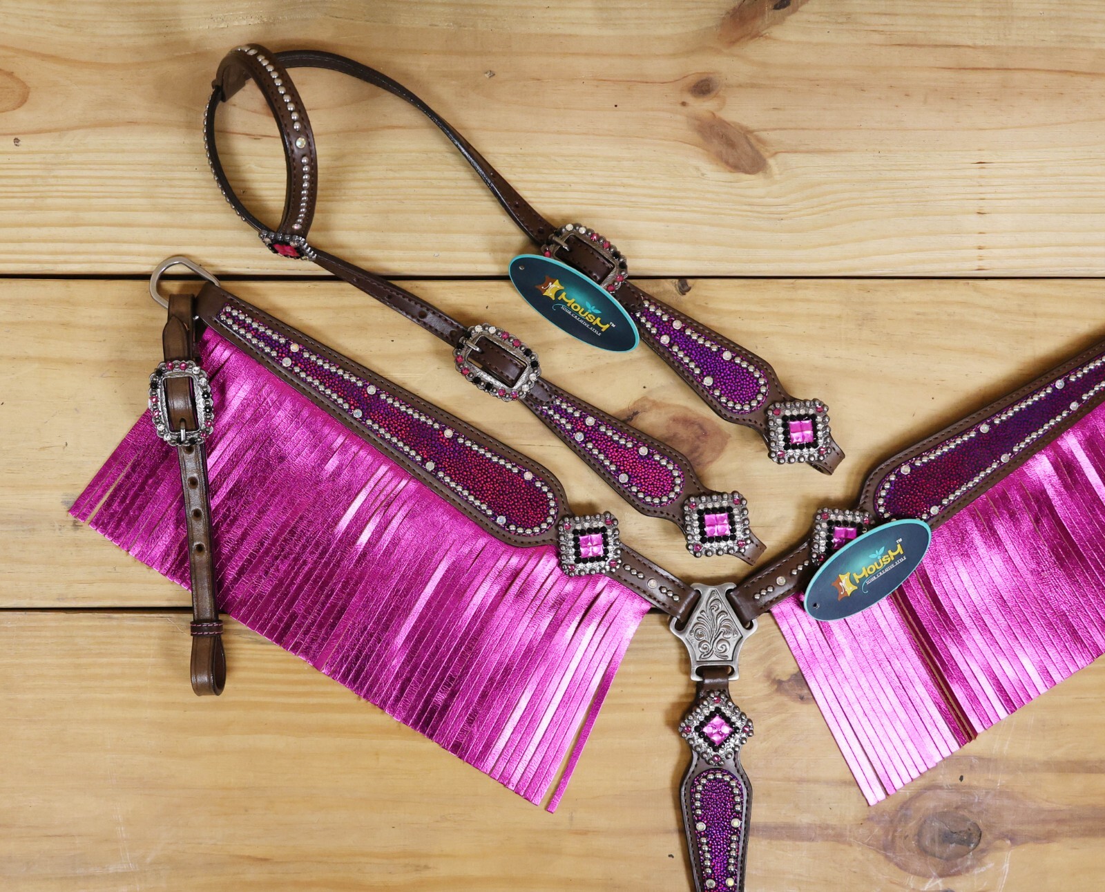 Headstall & Breast Collar Tack Set for Horse