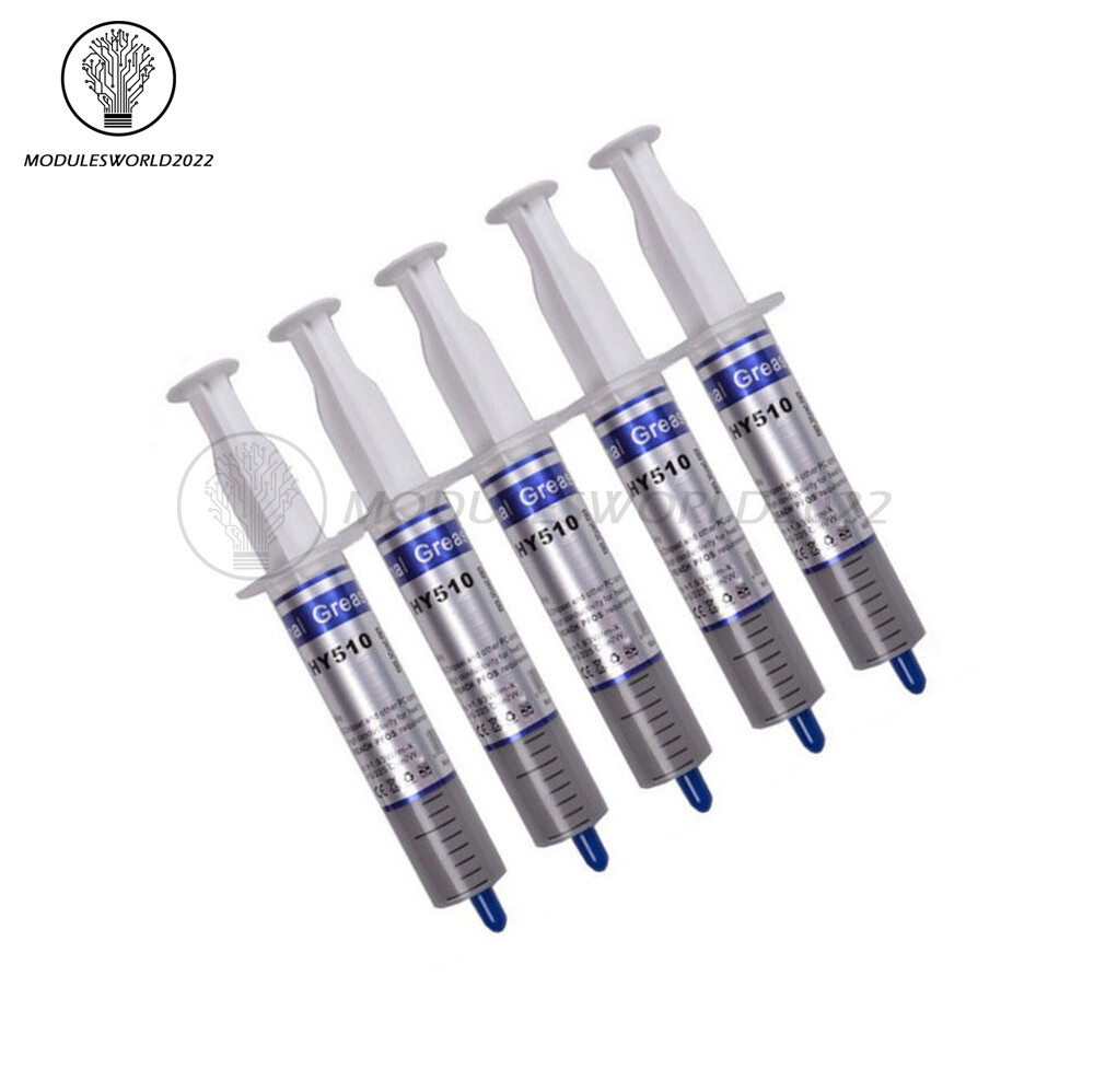 10PCS HY510 30g Grey Thermal Conductive Grease Paste For GPU CPU Chipset Cooling