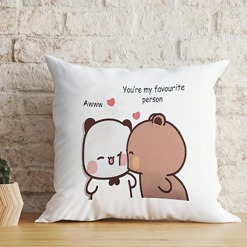 Bubu Dudu Pillow Panda Bear Love Kawaii Plush Birthday Gift Christmas Decoration