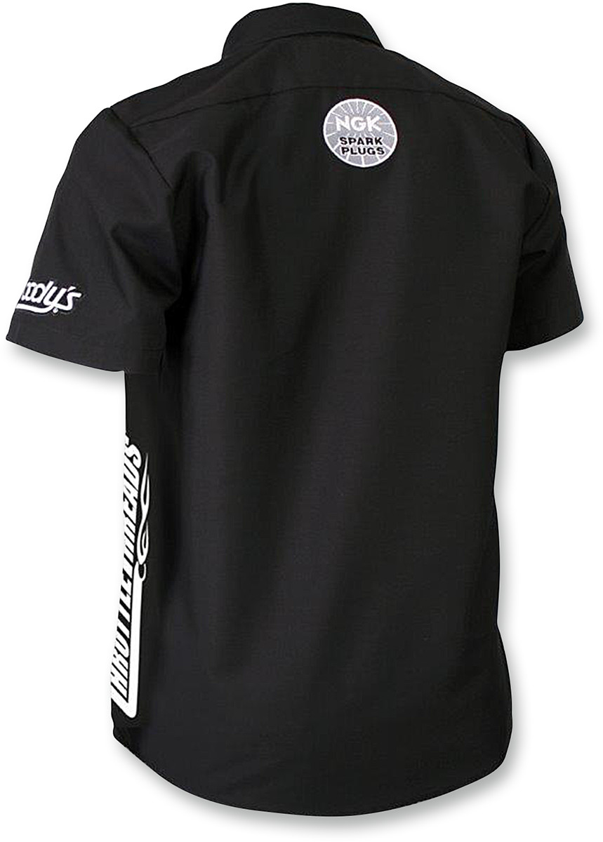 THROTTLE THREADS THROTTLE THREADS Snow Shop Shirt - Black - For XL TT430S24BKXR