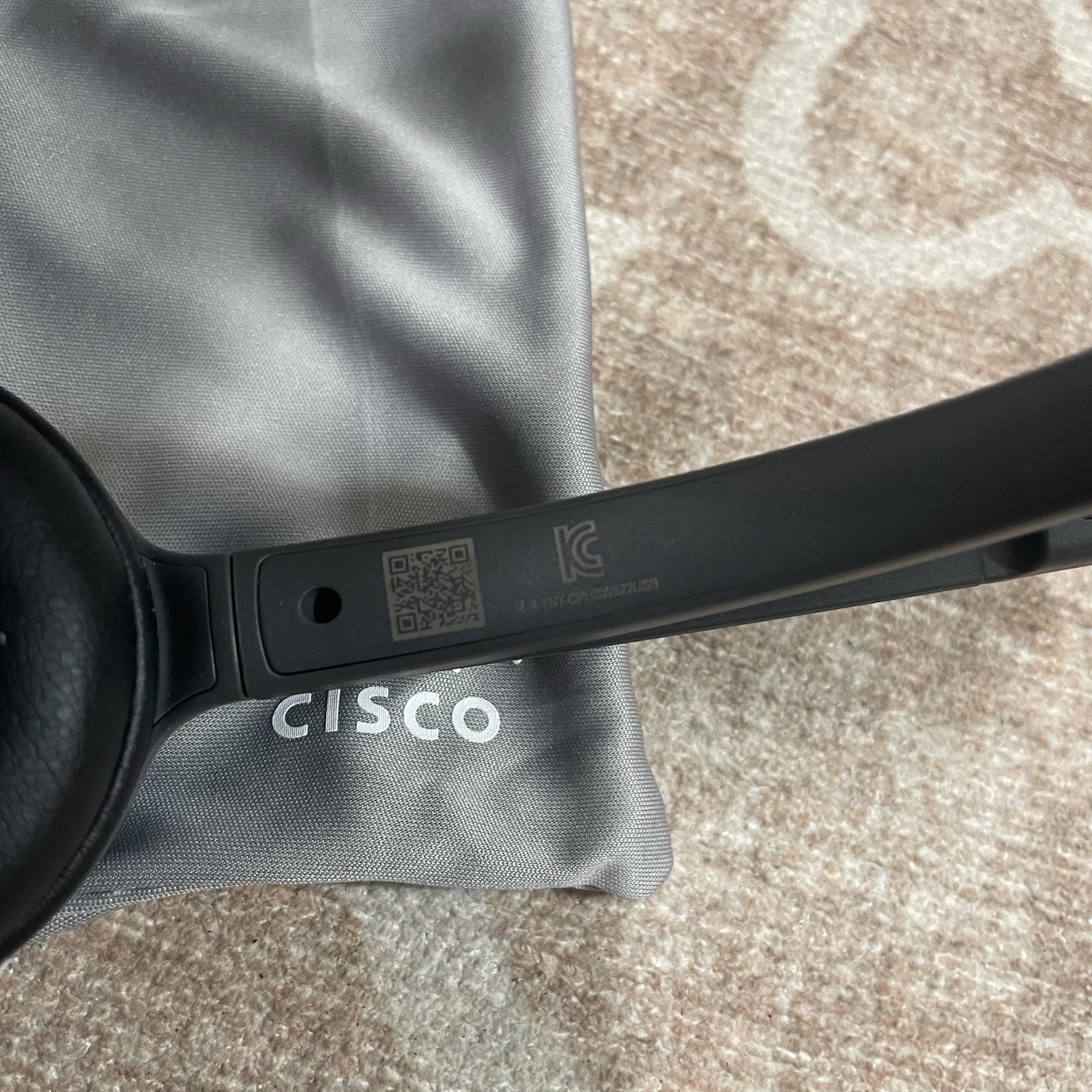 Cisco Headset Wired Tested Phone Microphone Headphones