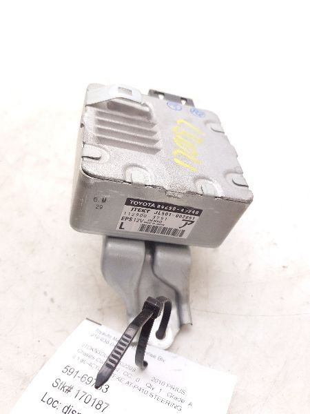 10-11 TOYOTA PRIUS POWER STEERING CONTROL MODULE ECM ASSEMBLY