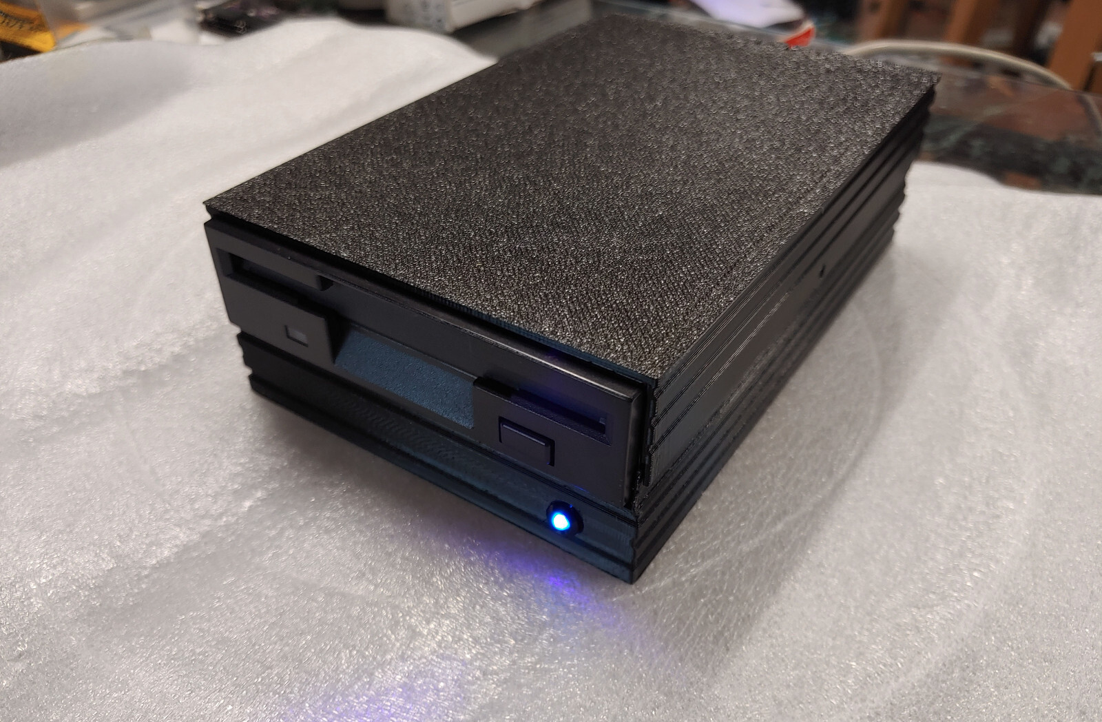 External fully assembled GreaseWeazle 3.5 inch Floppy Drive