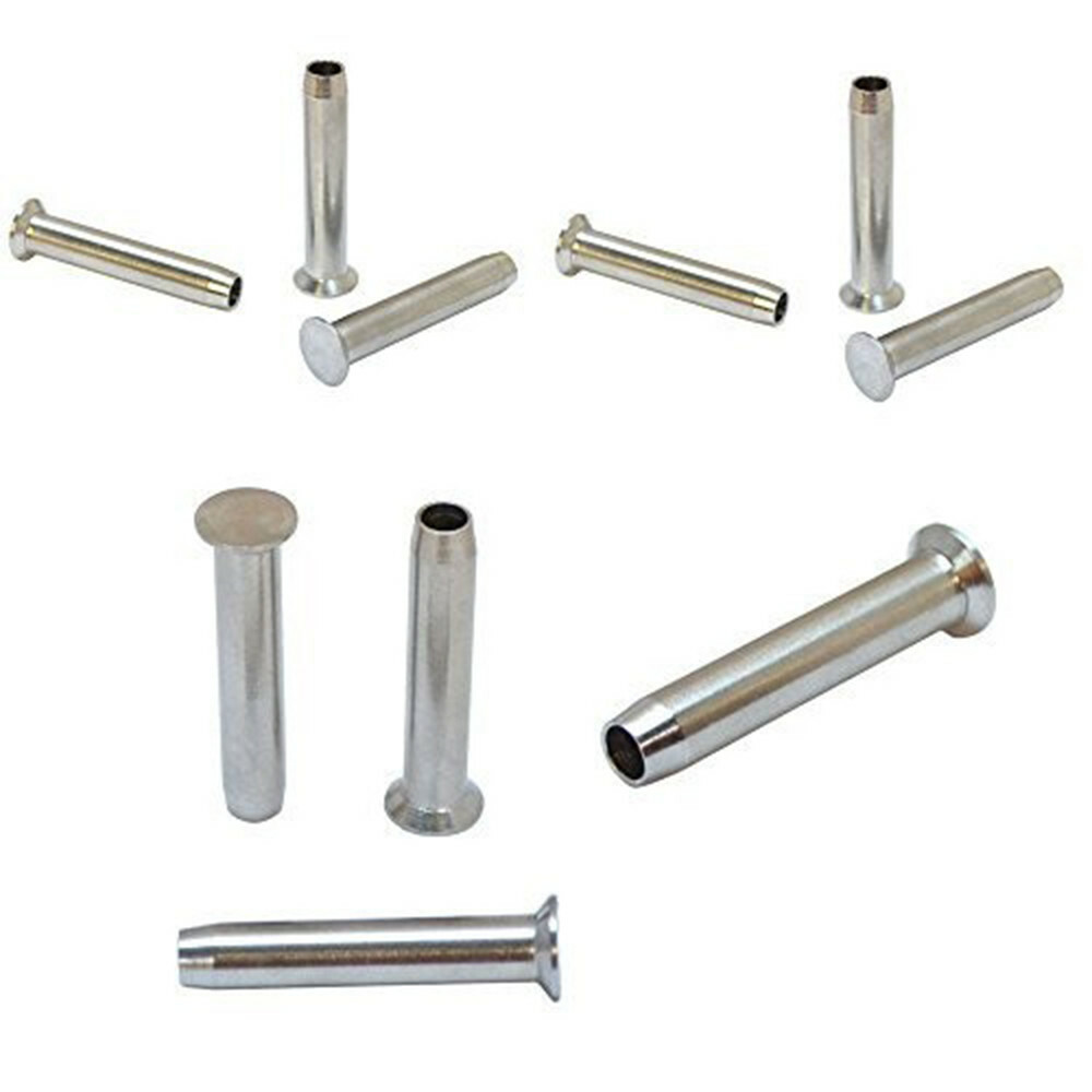 10 Pc 3/16" Cable Railing T316 Stainless Steel Swage Stemball for WOOD POST