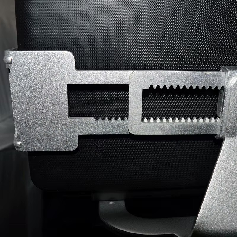 Laptop Lock Dock Retail Anti Theft Holder Adjustable Width Silver B1405